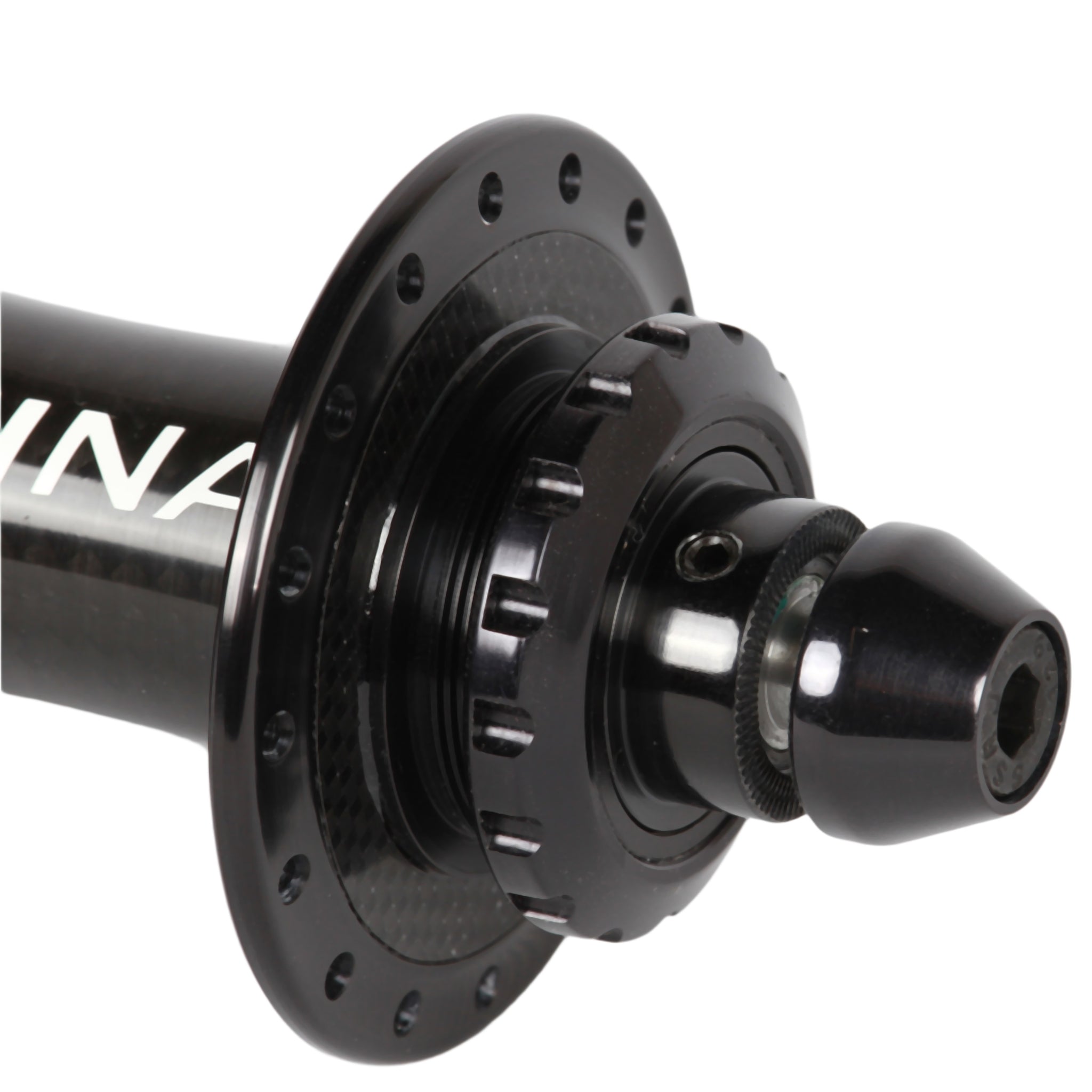 Reina high flange carbon hub set - Retrogression Fixed Gear