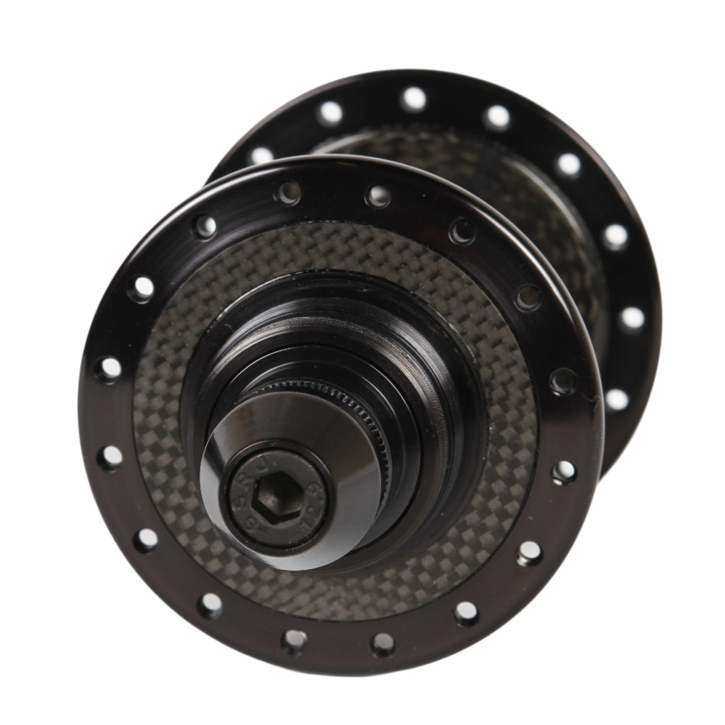 Reina high flange carbon hub set - Retrogression Fixed Gear