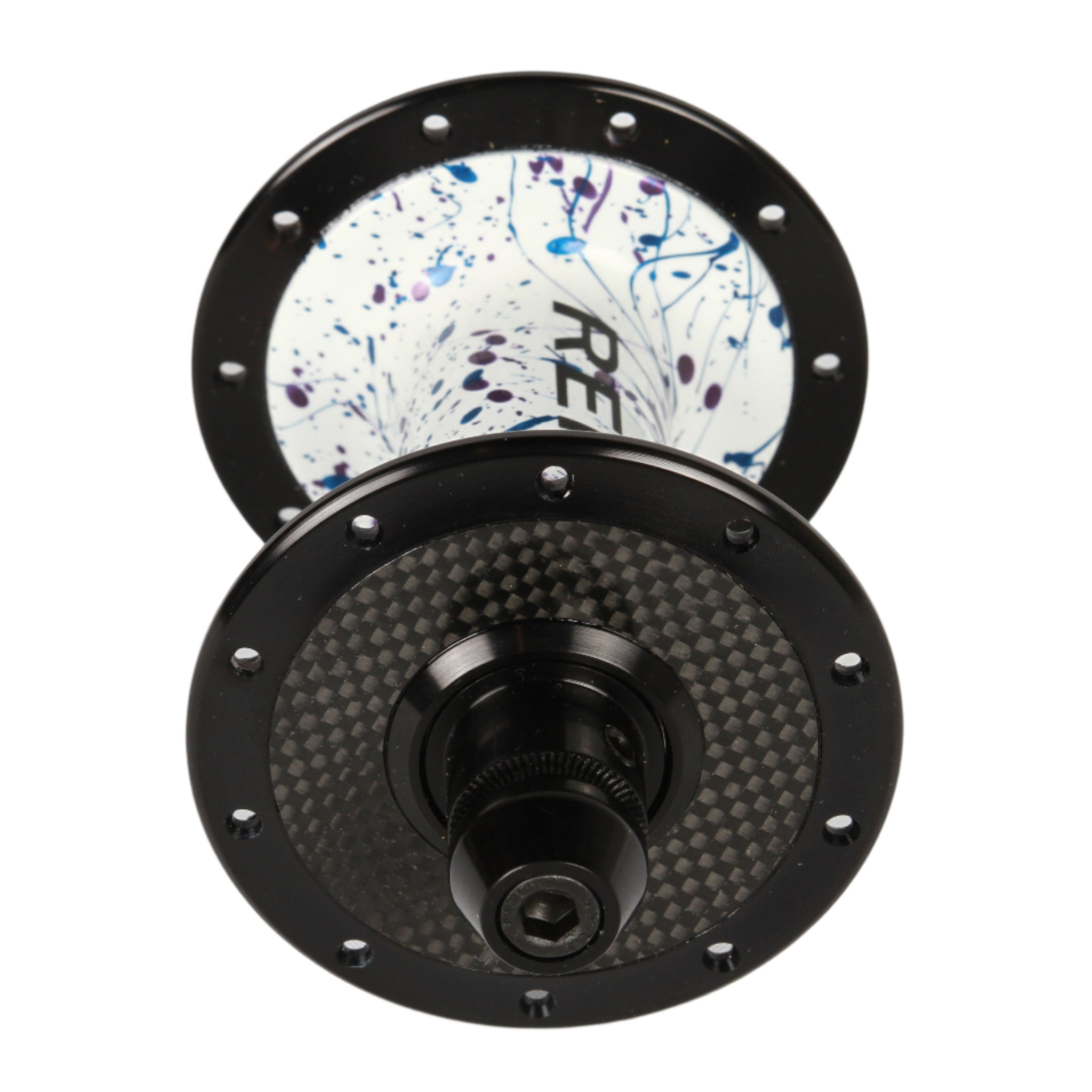 Reina high flange carbon hub set - Retrogression Fixed Gear
