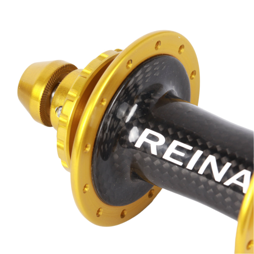 Reina high flange carbon hub set - Retrogression Fixed Gear