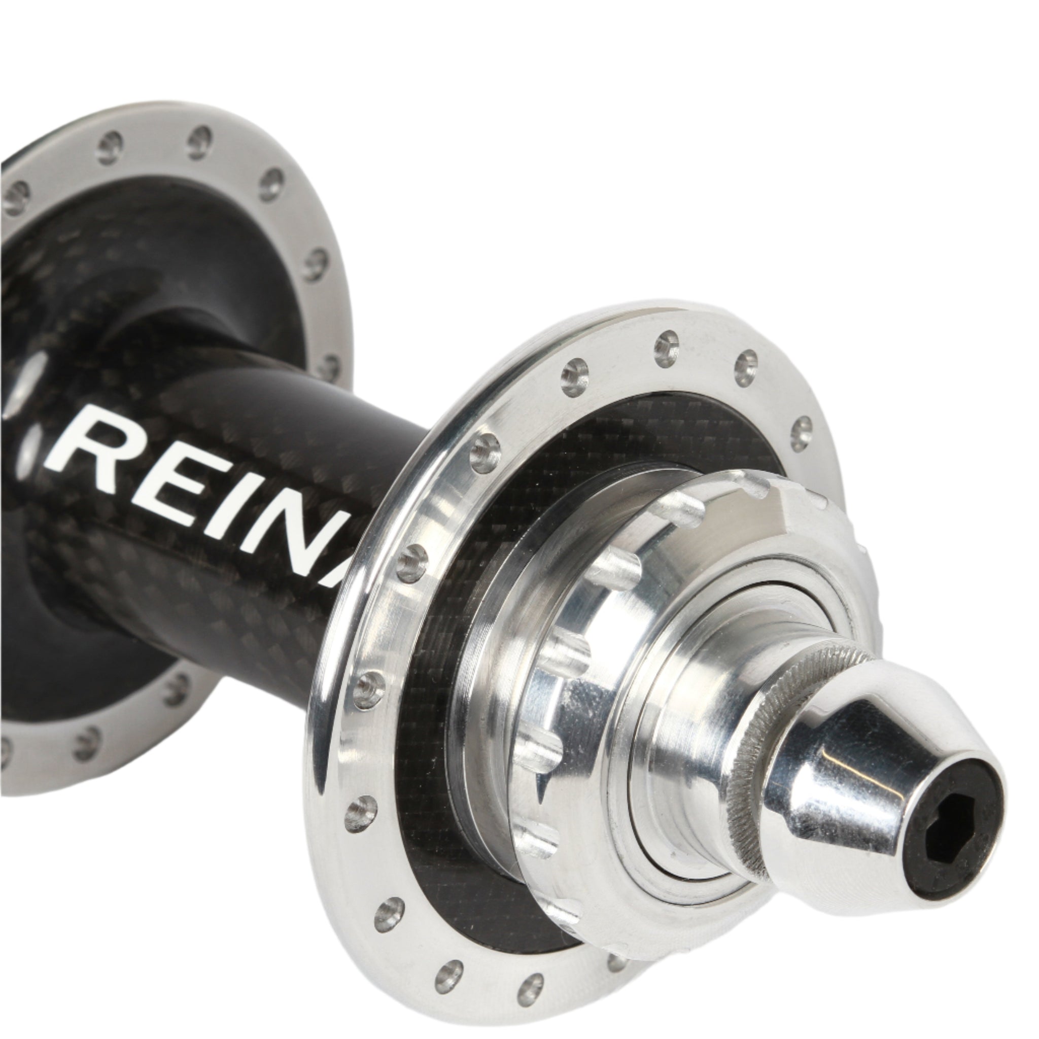 Reina high flange carbon hub set - Retrogression Fixed Gear
