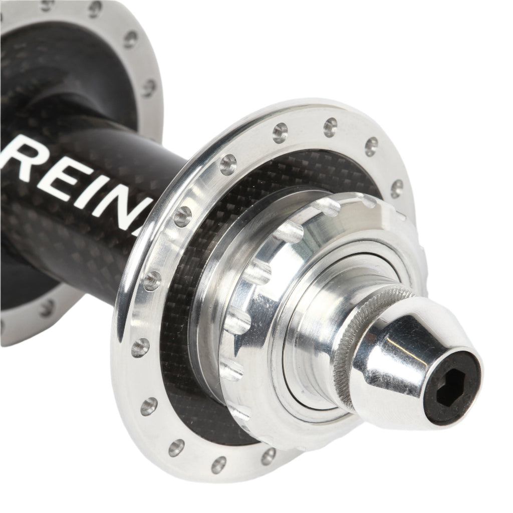 Reina high flange carbon hub set - Retrogression Fixed Gear