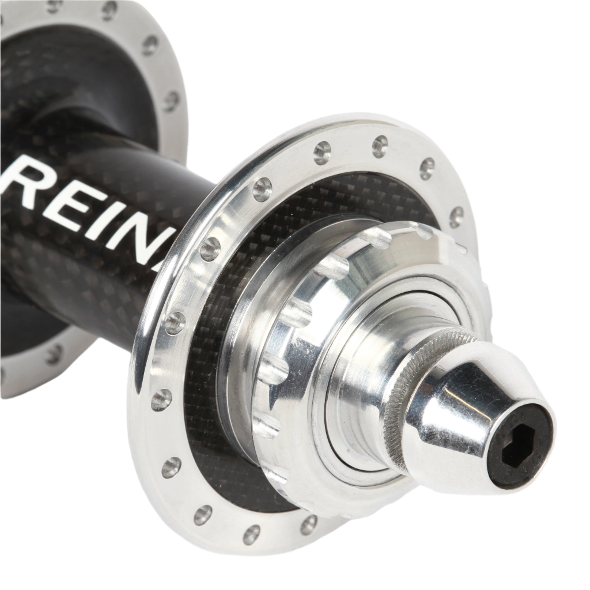 geared hubs Reina high flange carbon fixed gear track hub set