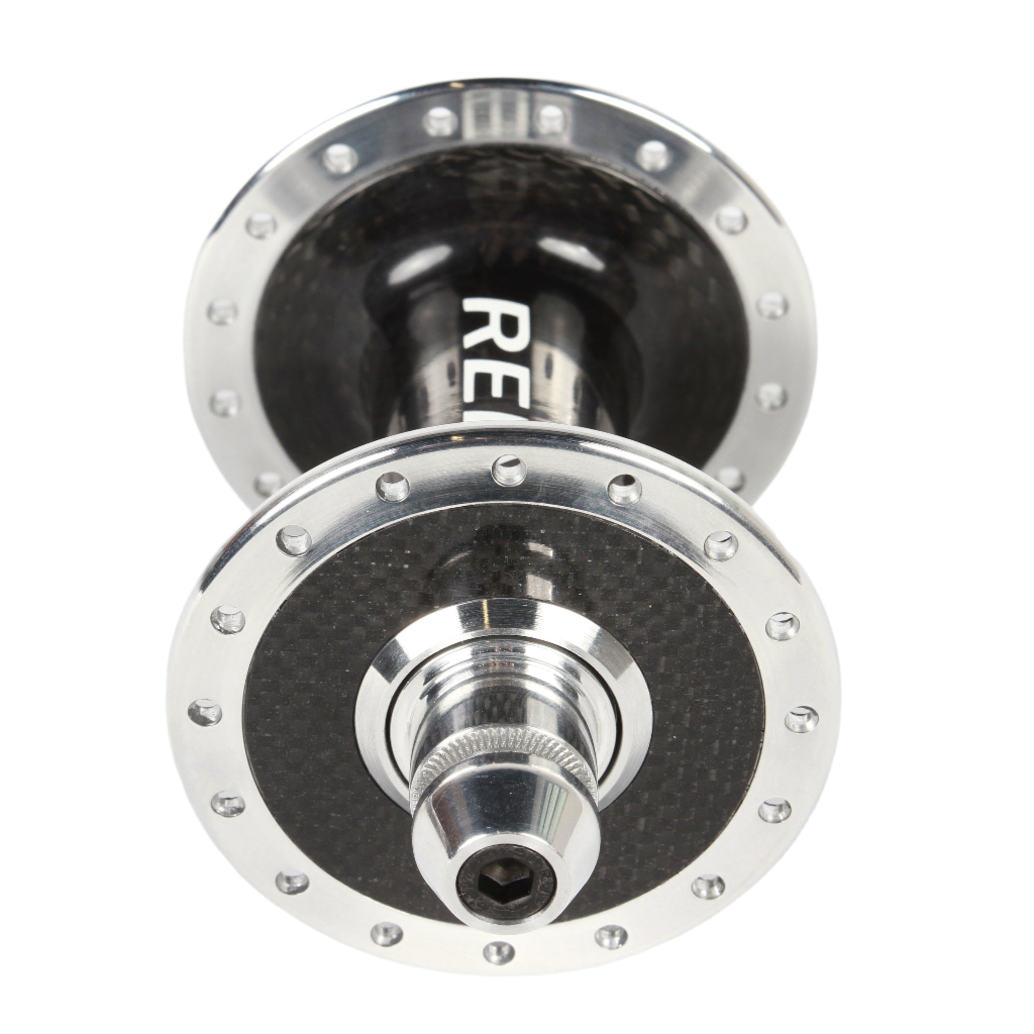 Reina high flange carbon hub set - Retrogression Fixed Gear