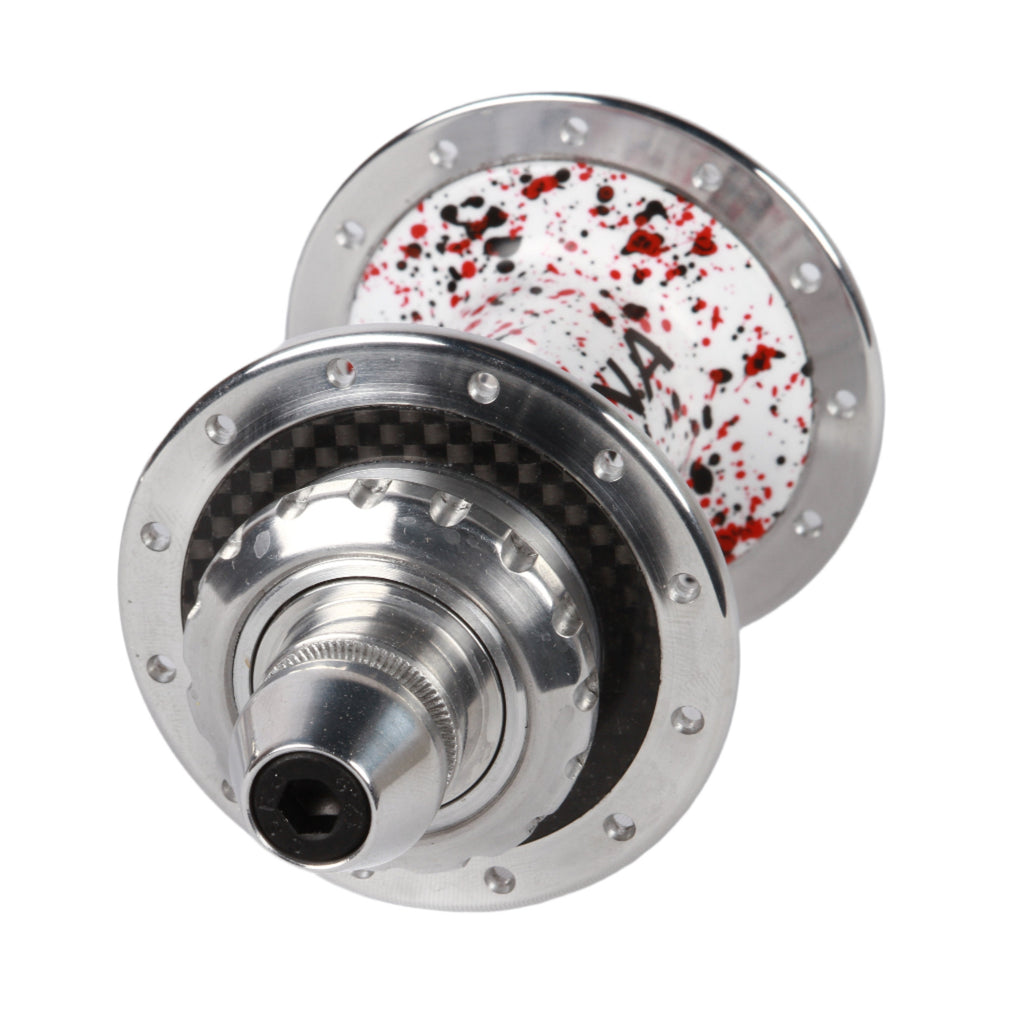 Reina high flange carbon hub set - Retrogression Fixed Gear