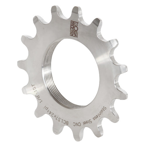 Retrogression stainless steel track cog - Retrogression Fixed Gear