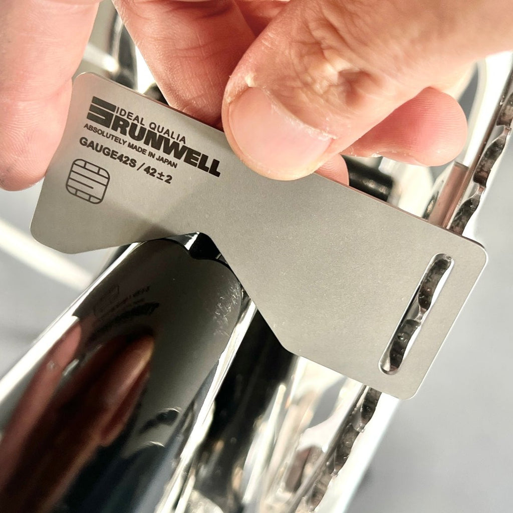 Runwell GAUGE42S NJS chainline gauge - Retrogression Fixed Gear