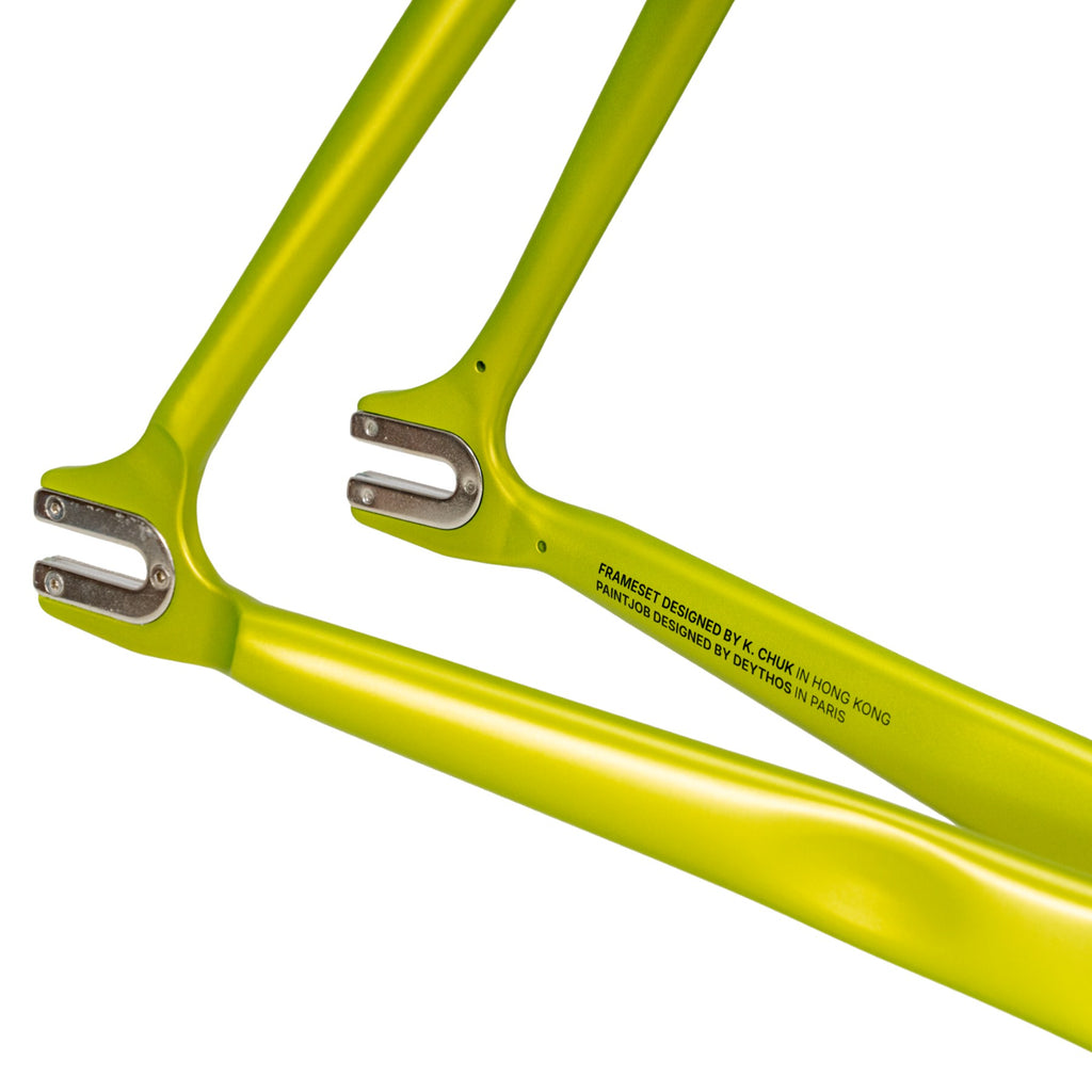 Skream Magnum24 fixed gear track frameset - Lime