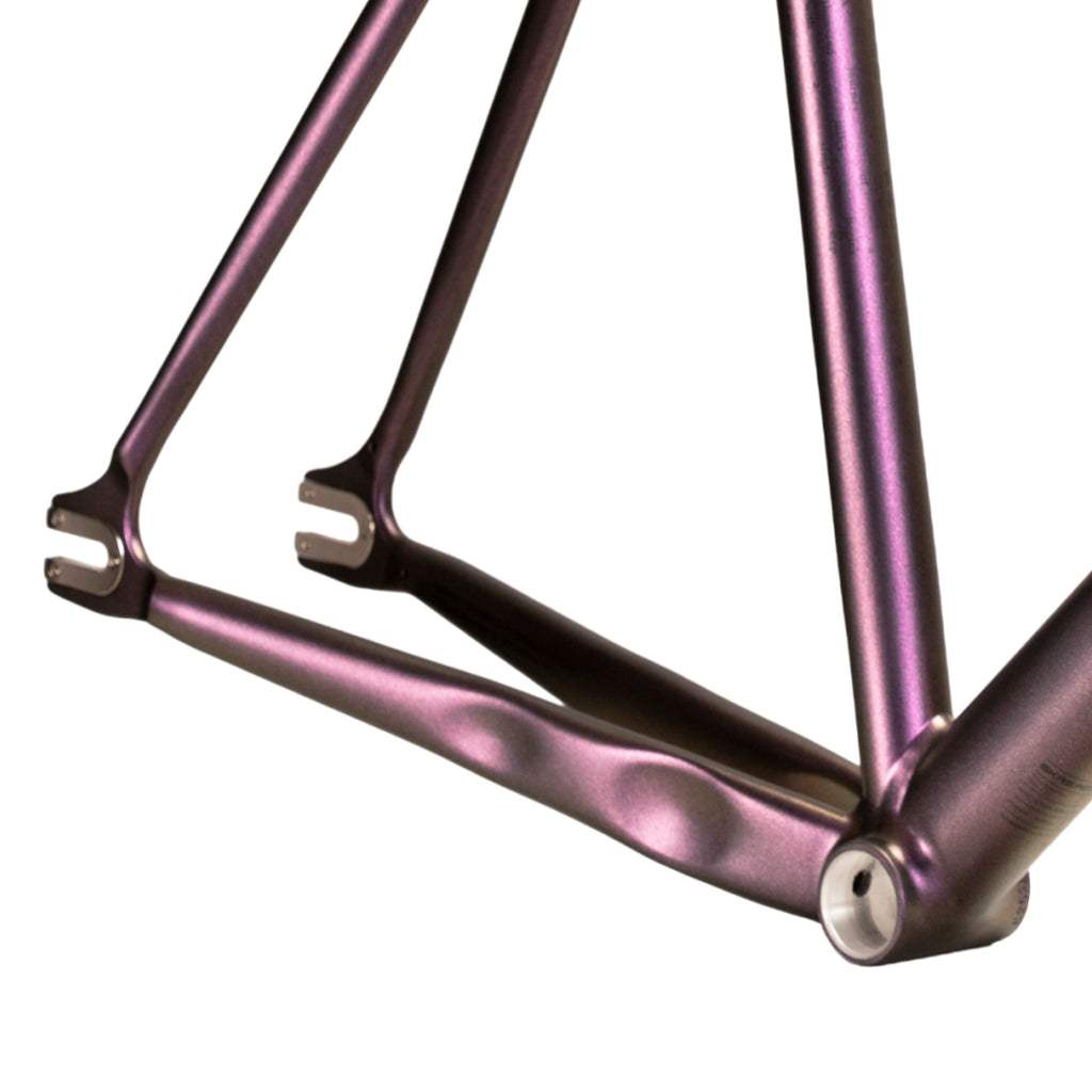 Skream Magnum24 fixed gear track frameset - Midnight Purple