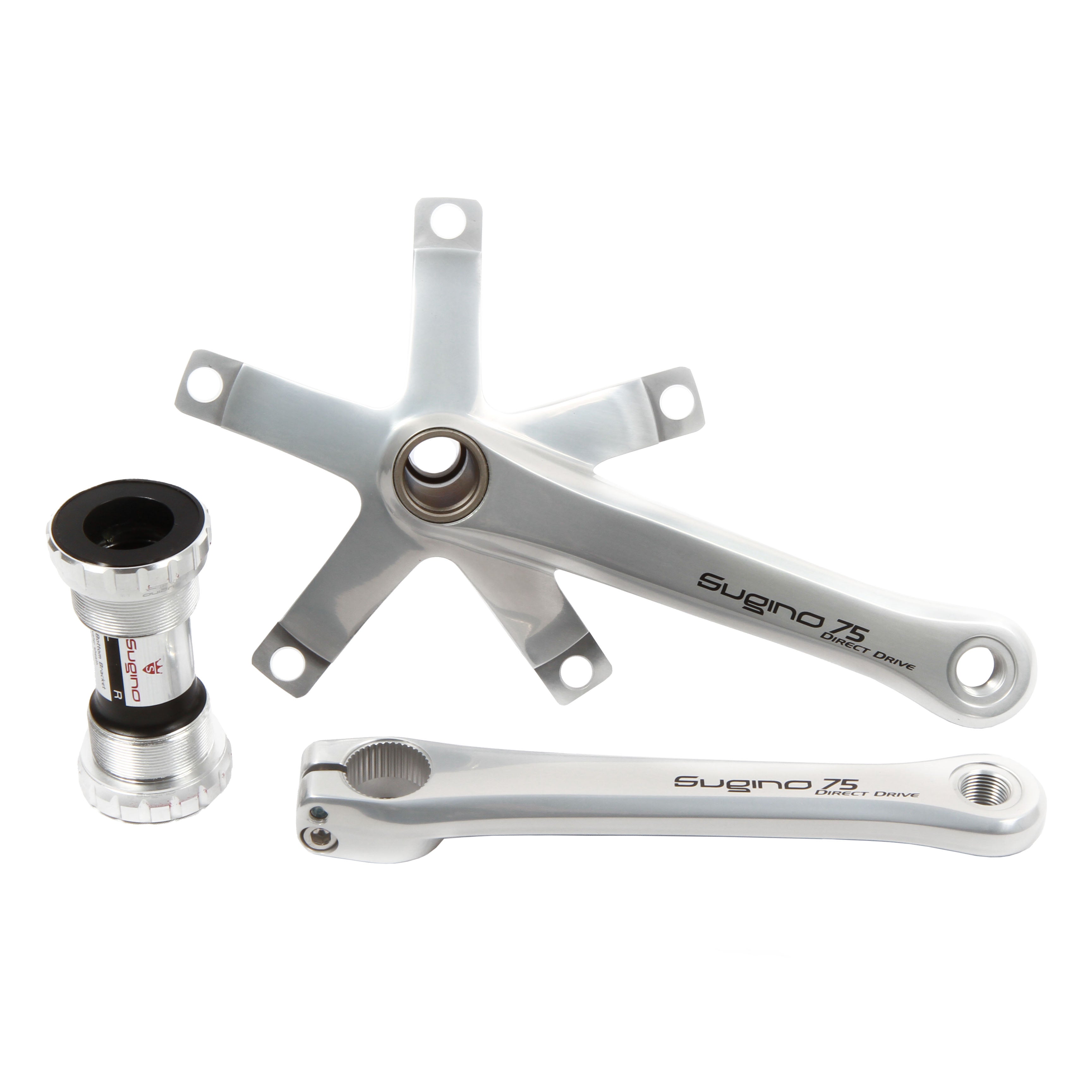 スギノ Sugino SG75 DD2 + philwood OBB Sugino Crankset SG75 DD-2 W/BB | The Merry Sales Co.
