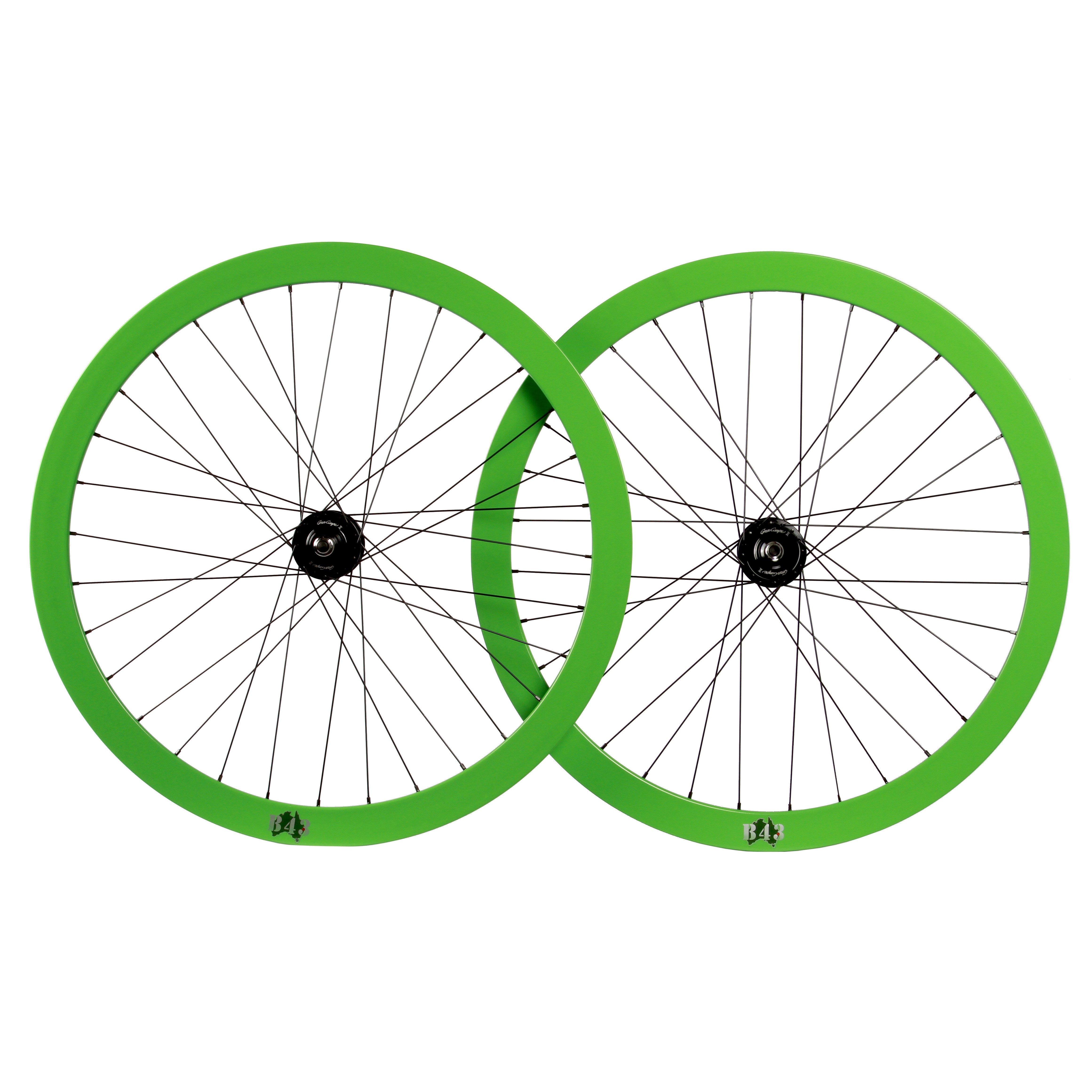 Velocity B43 ホイール NOS Velocity B43/Gran Compe II wheelset - lime green | Retrogression