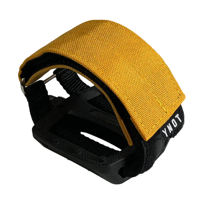 YNOT fixed gear bike pedal straps Yellow