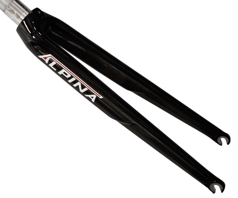 Alpina carbon track fork - gloss black - Retrogression Fixed Gear