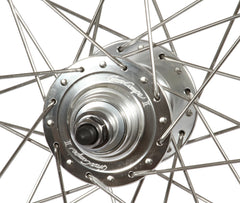 H+Son Archetype/Gran Compe II wheelset - silver - Retrogression Fixed Gear