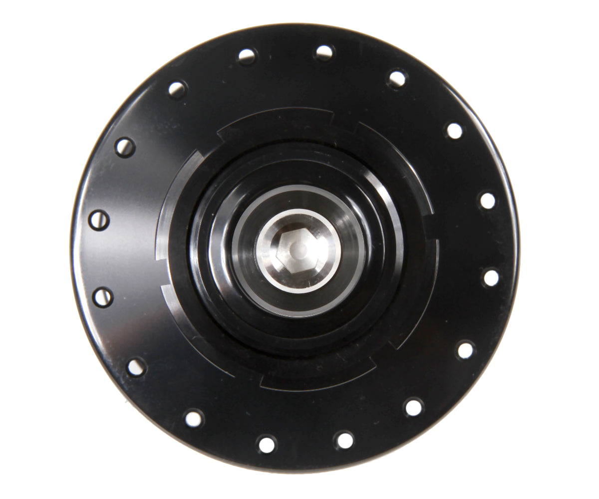 Mack Superlight high flange rear hub - black - Retrogression Fixed Gear