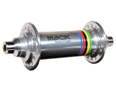 Mack Superlight low flange front hub - silver WCS - Retrogression Fixed Gear