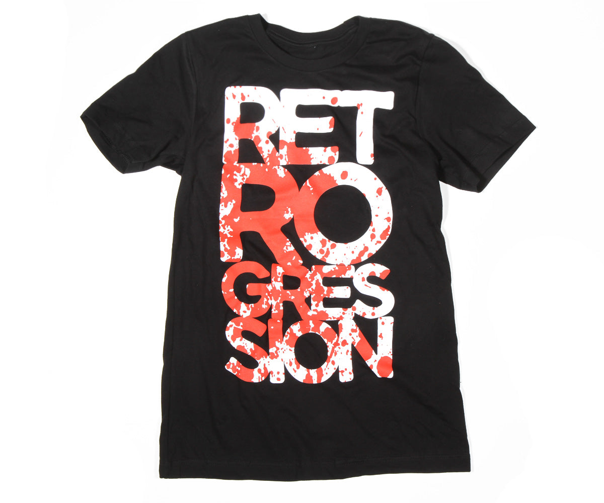 Retrogression "Blood!" t-shirt - CLEARANCE - Retrogression Fixed Gear