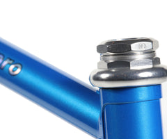 Gan Well Pro NJS frameset - 54cm / metallic blue - Retrogression Fixed Gear