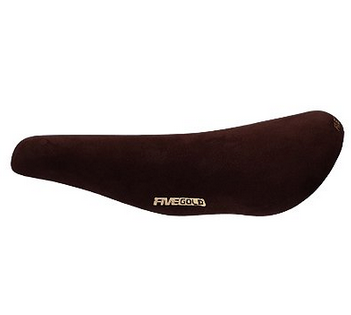 Kashimax Five Gold 4P saddle - suede cover - Retrogression Fixed Gear