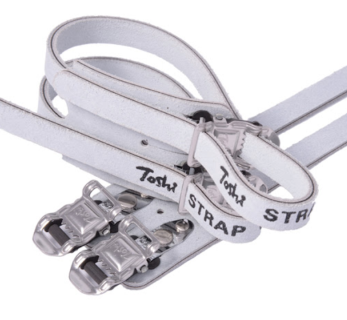 NOS Toshi Deluxe laminated leather double straps - Retrogression Fixed Gear