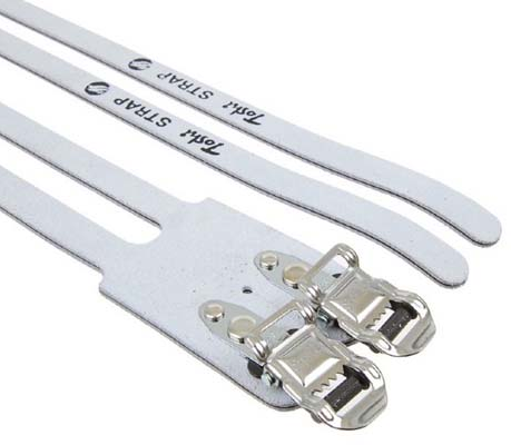 NOS Toshi Deluxe laminated leather double straps | Retrogression