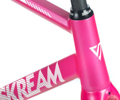 Skream Anodiz frameset - pink/white - Retrogression Fixed Gear