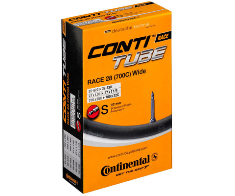 Continental presta valve tube