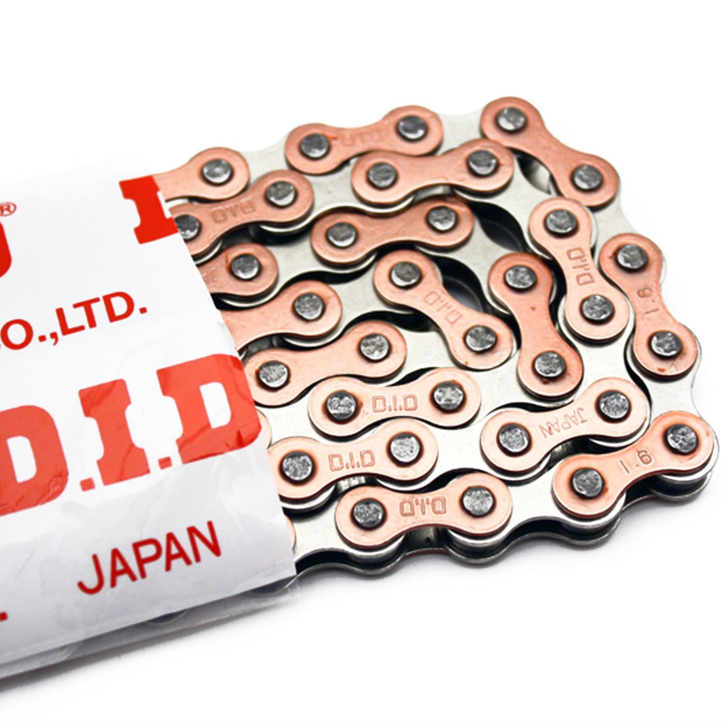 D.I.D. Copper fixed gear track chain – Retrogression