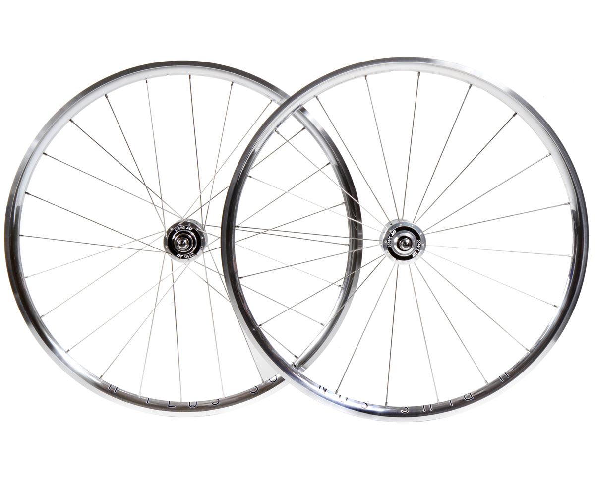 H+Son Archetype/DT Swiss 370 Classic Track wheelset - silver - Retrogression Fixed Gear
