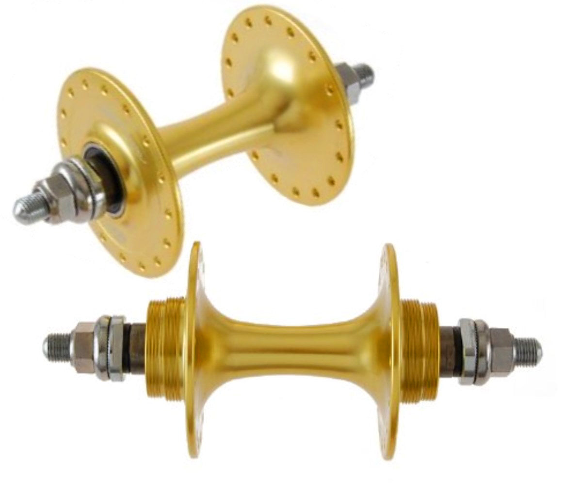 NOS Gran Compe high flange hub set - anodized colors | Retrogression