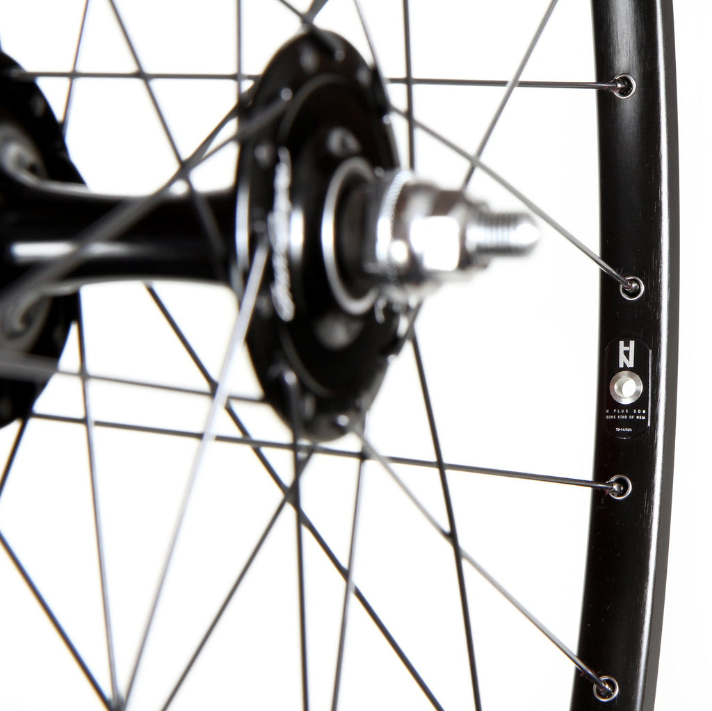H+Son TB14/Gran Compe II wheelset - black | Retrogression