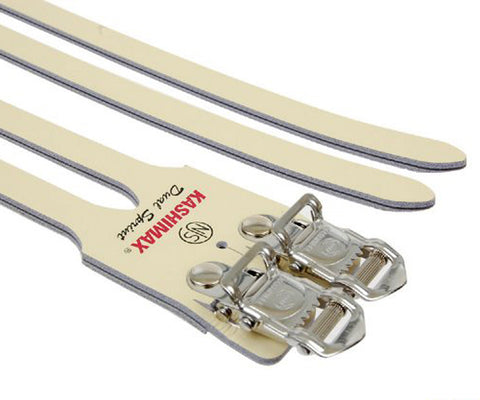 Kashimax Dual Sprint Olympic NJS laminated leather double straps