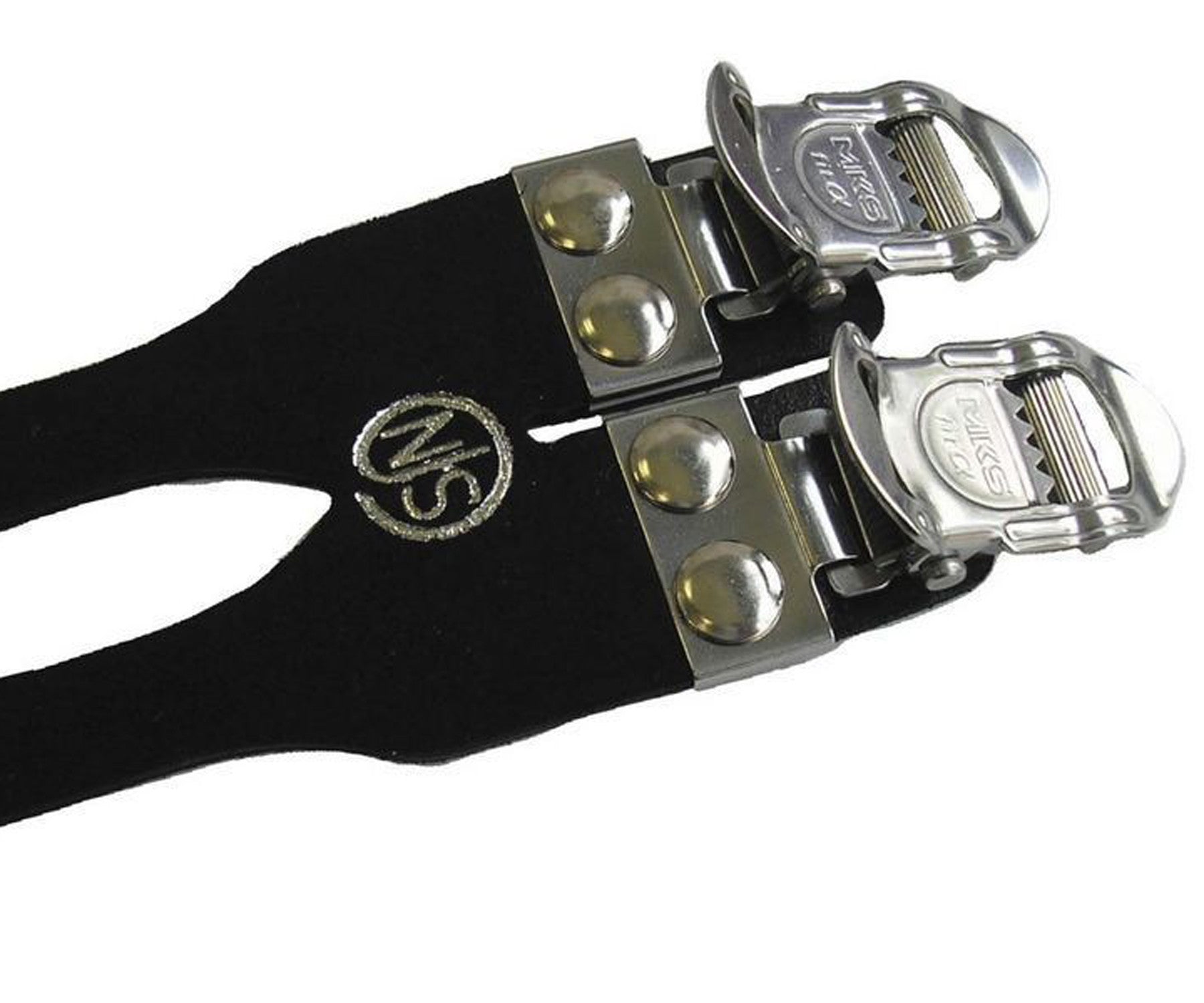 MKS Fit-A Sports NJS laminated leather double straps - Retrogression Fixed Gear