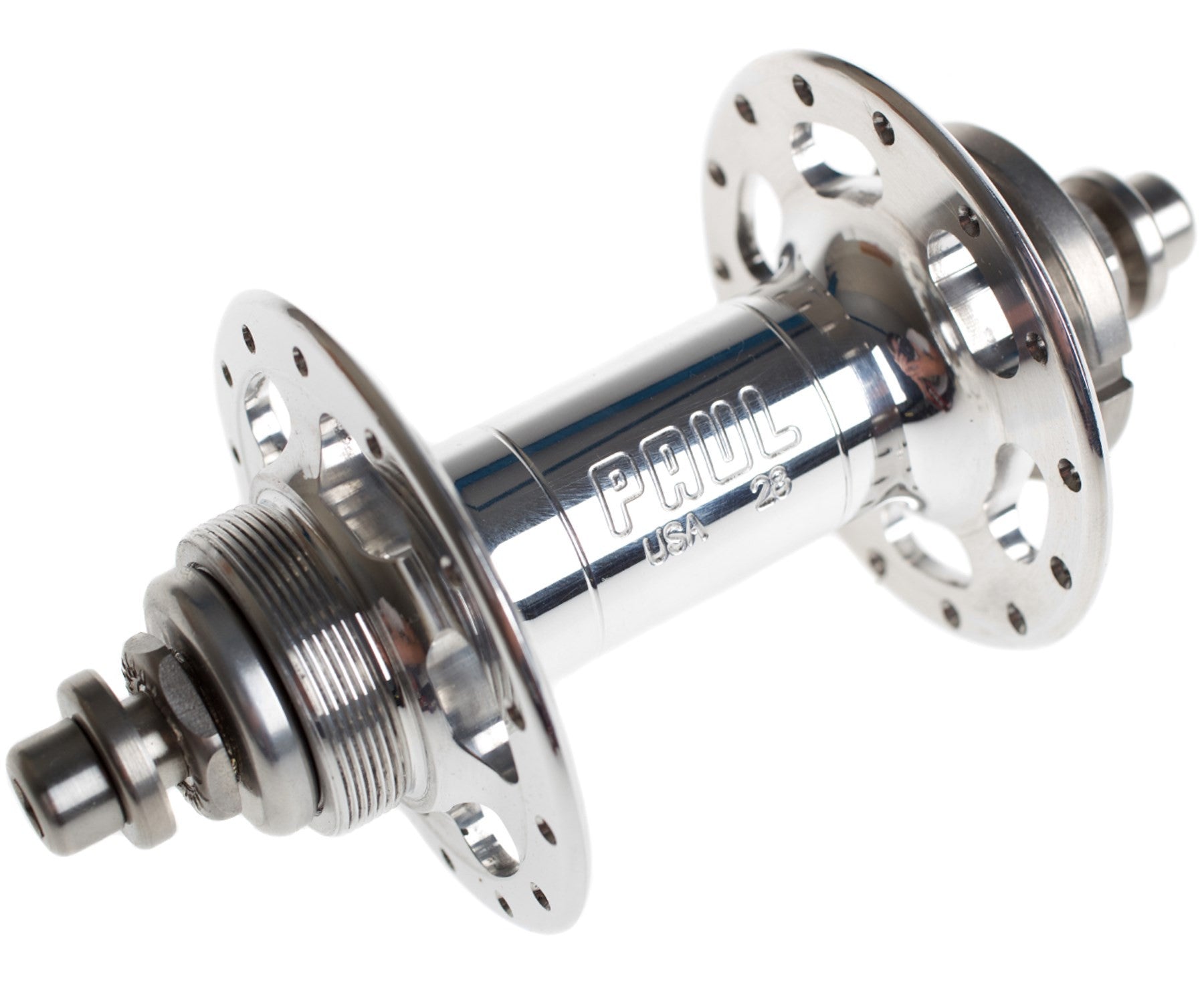 PAUL HIGH FLANGE TRACK REAR HUB 24H