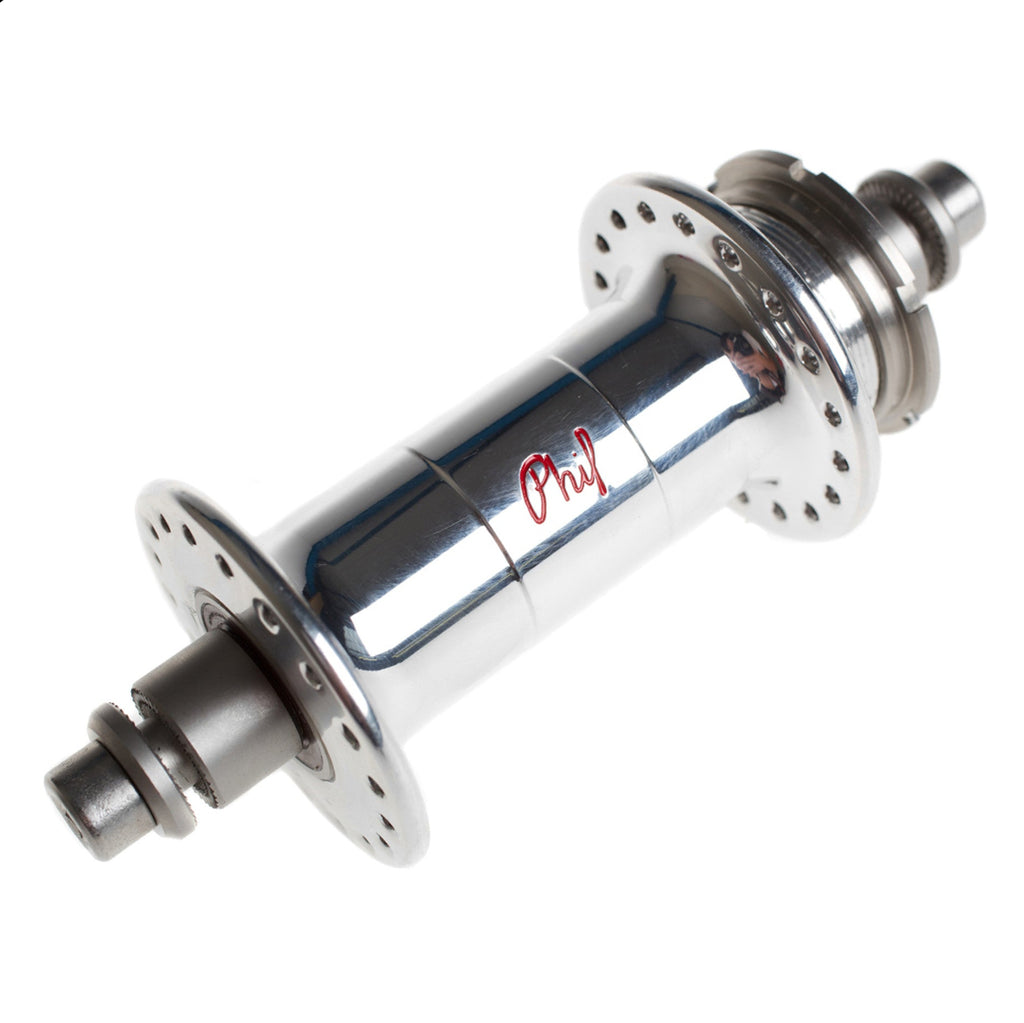 Phil Wood low flange rear track fixed gear hub