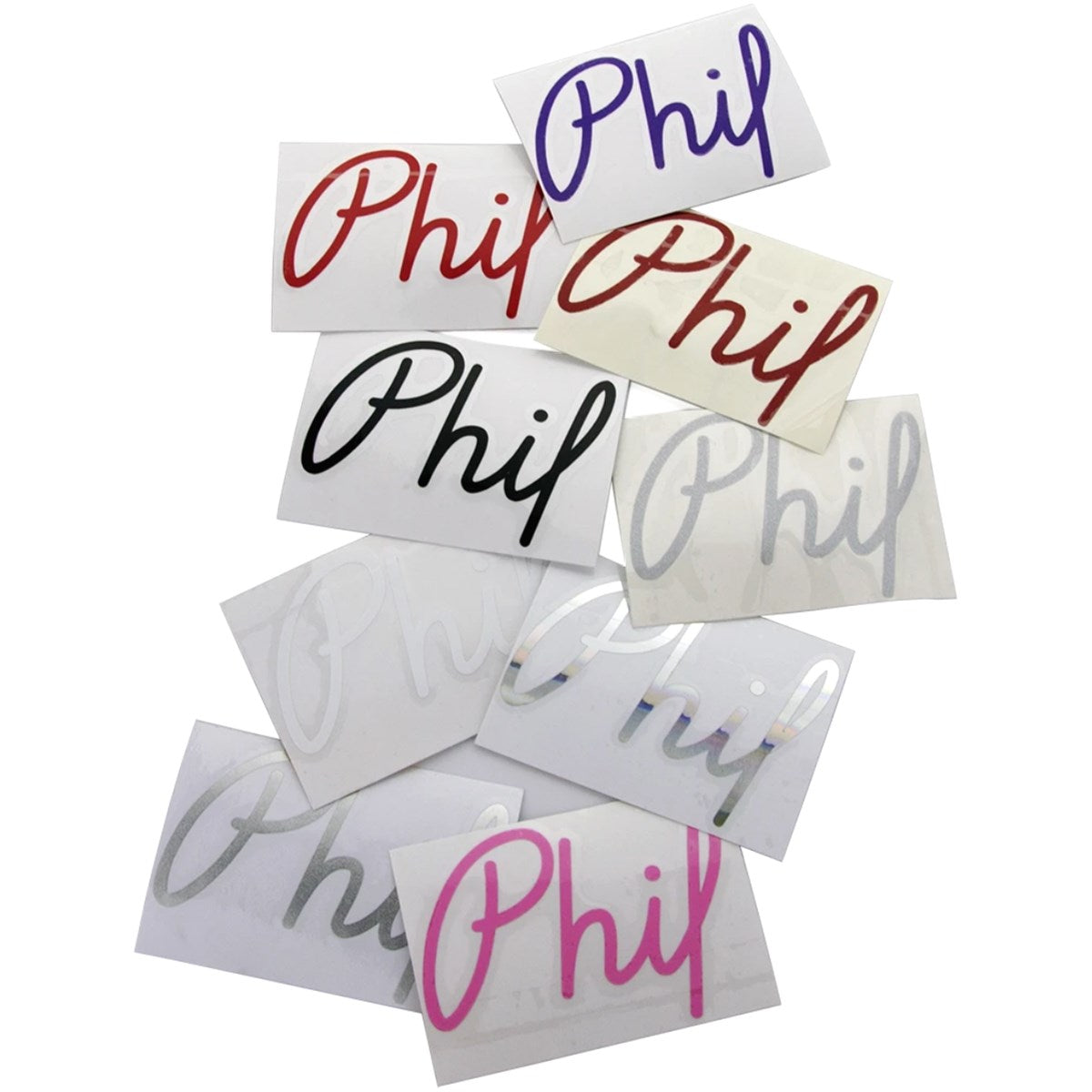 Phil Thompson Sticker Phil Wood die cut decal