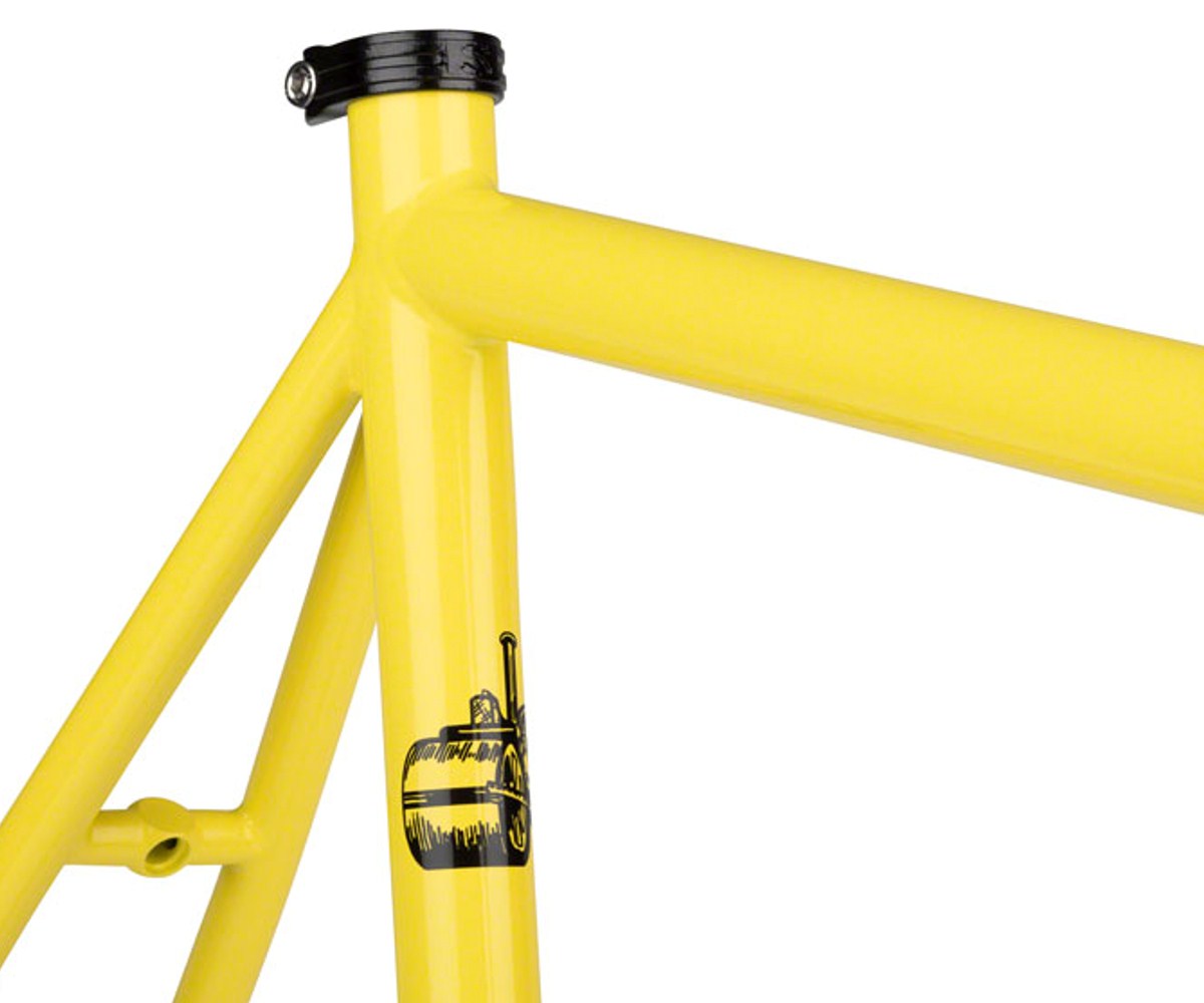 Surly Steamroller frameset - Banana Candy Yellow - Retrogression Fixed Gear